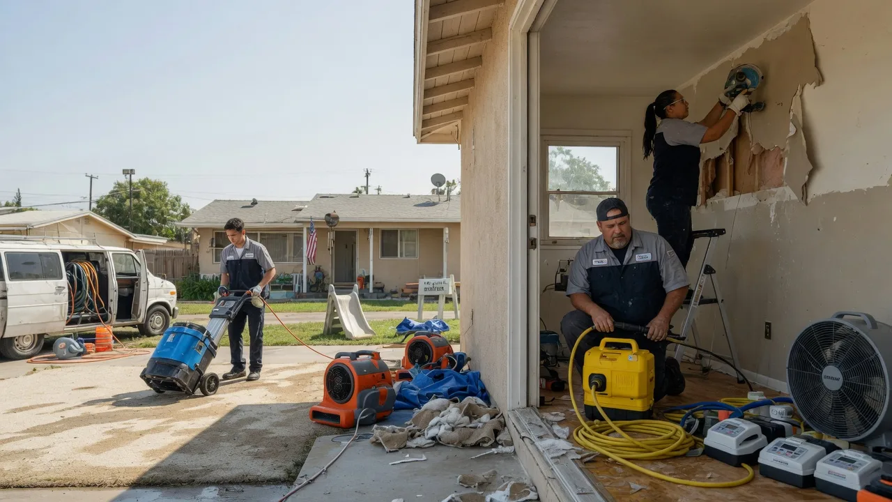 Water Damage Restoration in Alhambra, IL near me